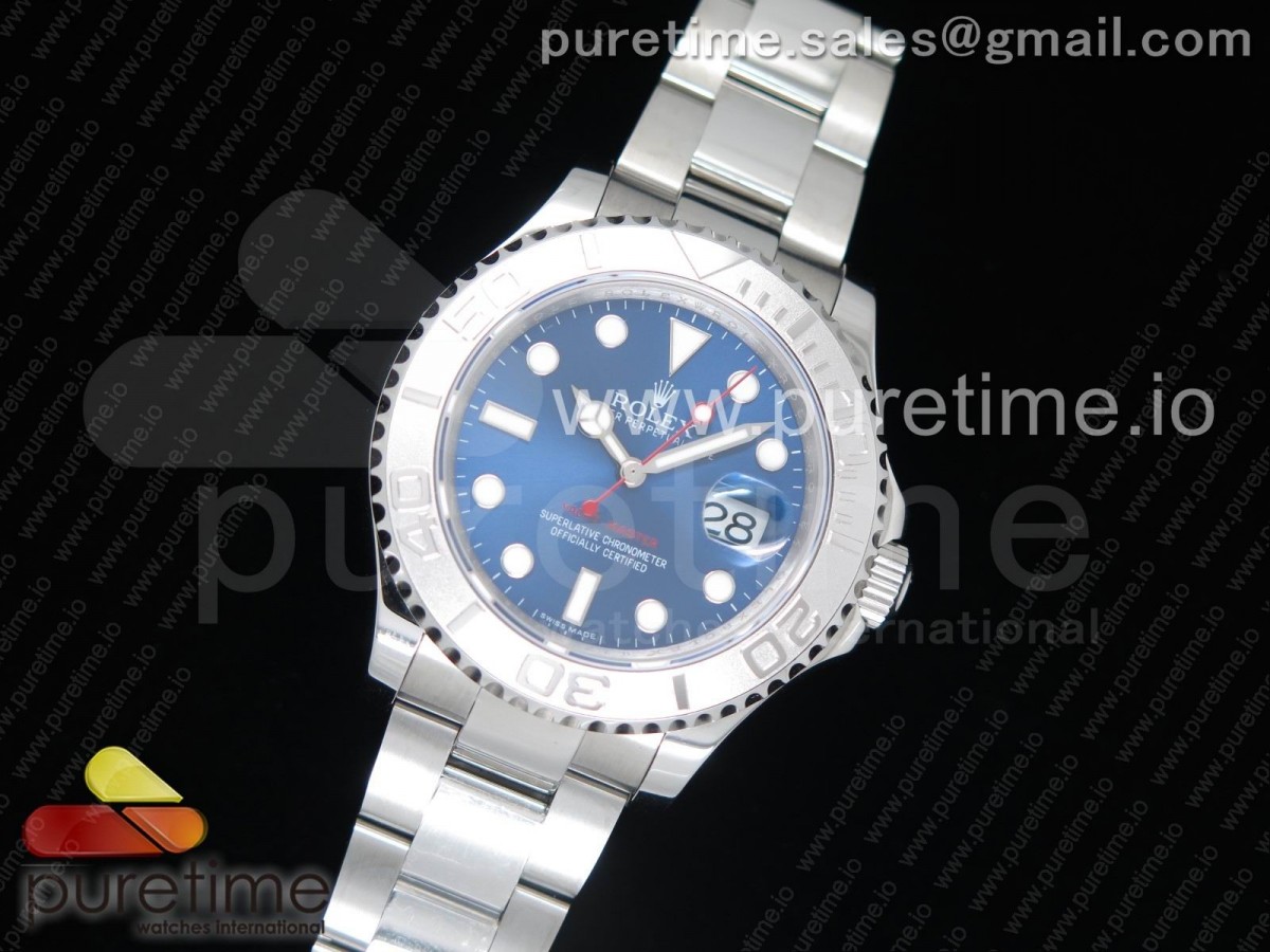 GM공장 롤렉스 요트마스터 116622 904L 스틸 블루다이얼 / 브슬 Yacht-Master 116622 GMF 904L Steel 1:1 Best Edition Blue Dial on Bracelet SA3135