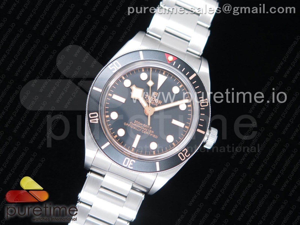 ZF공장 튜더 블랙베이 39MM Black Bay Fifty Eight 39mm SS ZF 1:1 Best Edition Black Dial on SS Bracelet A2824