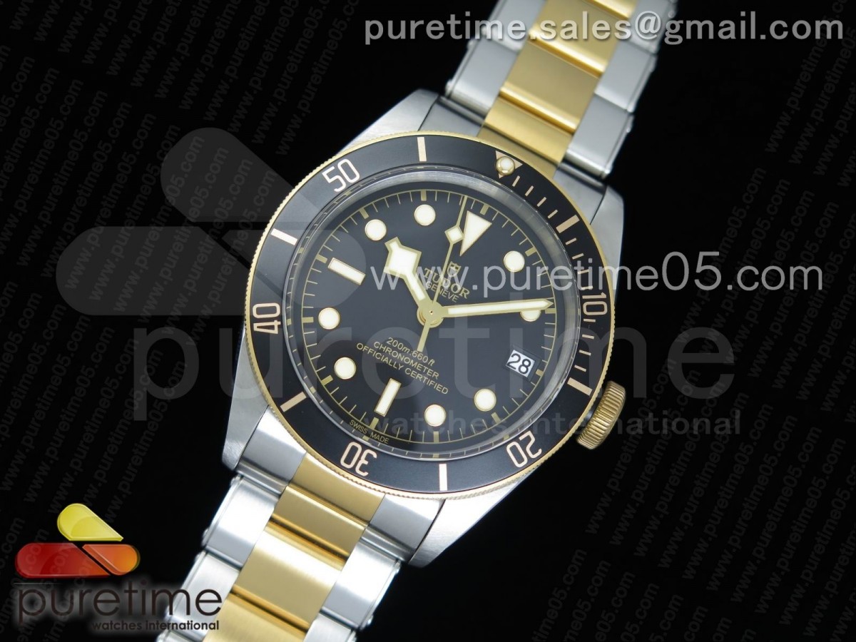 ZF공장 튜더 헤리티지 블랙 베이 S&G 브레이슬릿 Heritage Black Bay S&G 2017 ZF 1:1 Best Edition on SS Bracelet A2824