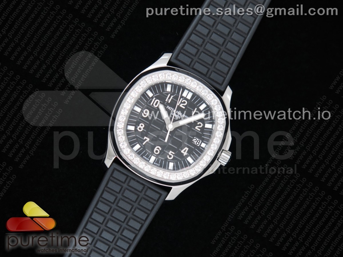 PP공장 파텍필립 아쿠아넛 블랙텍스쳐다이얼 러버 / Aquanaut 5067A SS PPF 11 Best Edition Black Textured Dial on Black Rubber Strap AE23