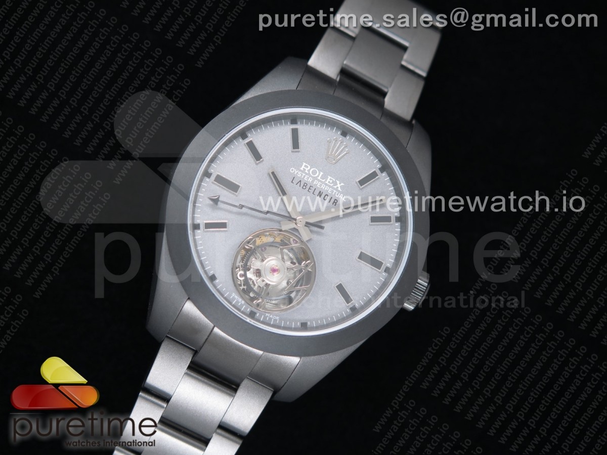 V9공장 롤렉스 밀가우스 PVD 라벨누아르 뚜르비용 브슬 / Milgauss PVD Label Noir Tourbillon V9F Best Edition on PVD Bracelet