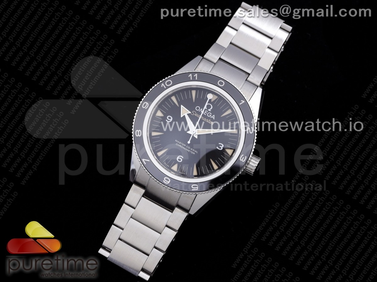 VS공장 V2 오메가 씨마스터 300 스펙터 브슬 / Seamster 300 Spectre Limited Edition VSF 11 Best Edition on SS Bracelet A8400 Super Clone V2