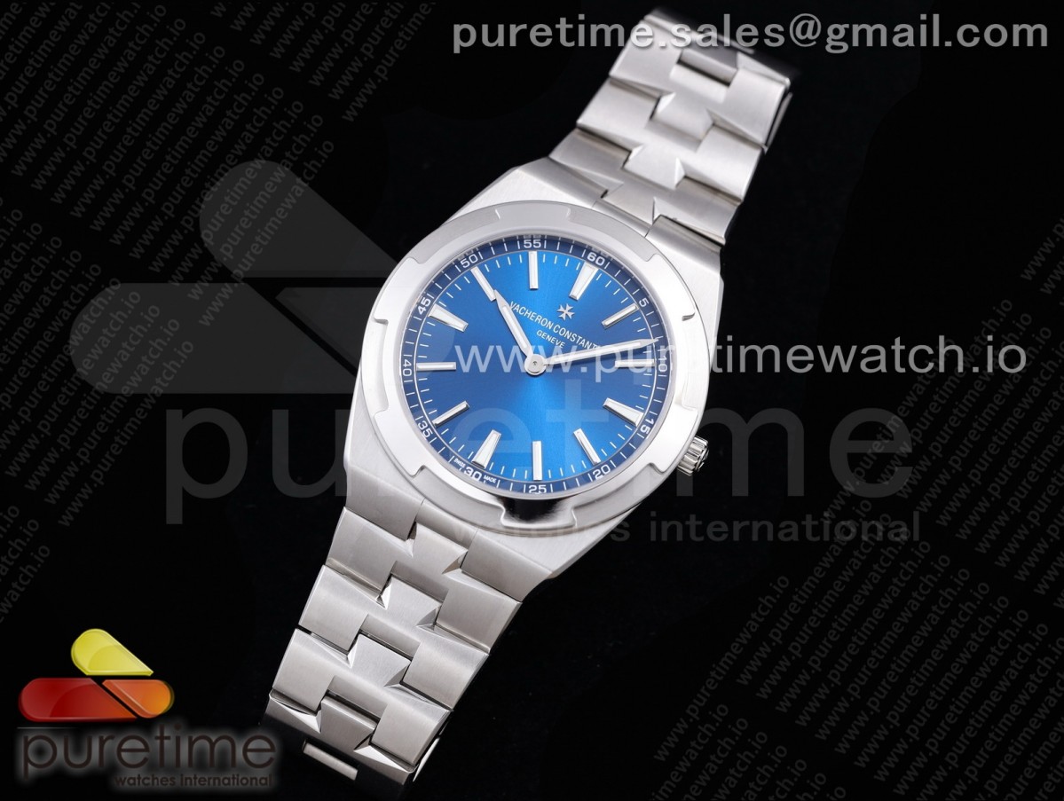 XF공장 바쉐론콘스탄틴 오버시즈 울타르씬 2000V 블루다이얼 브슬 / Overseas Ultra-Thin 2000V XF Best Edition Blue Dial on SS Bracelet A1120