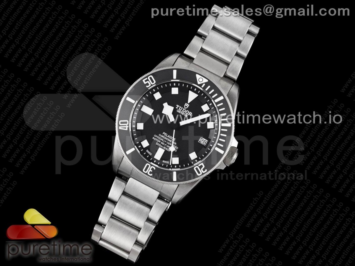 XF공장 V5 튜더 펠라고스 티타늄 블랙 브슬 / Black Pelagos XF 11 Best Edition on Titanium Bracelet A2824 V5  