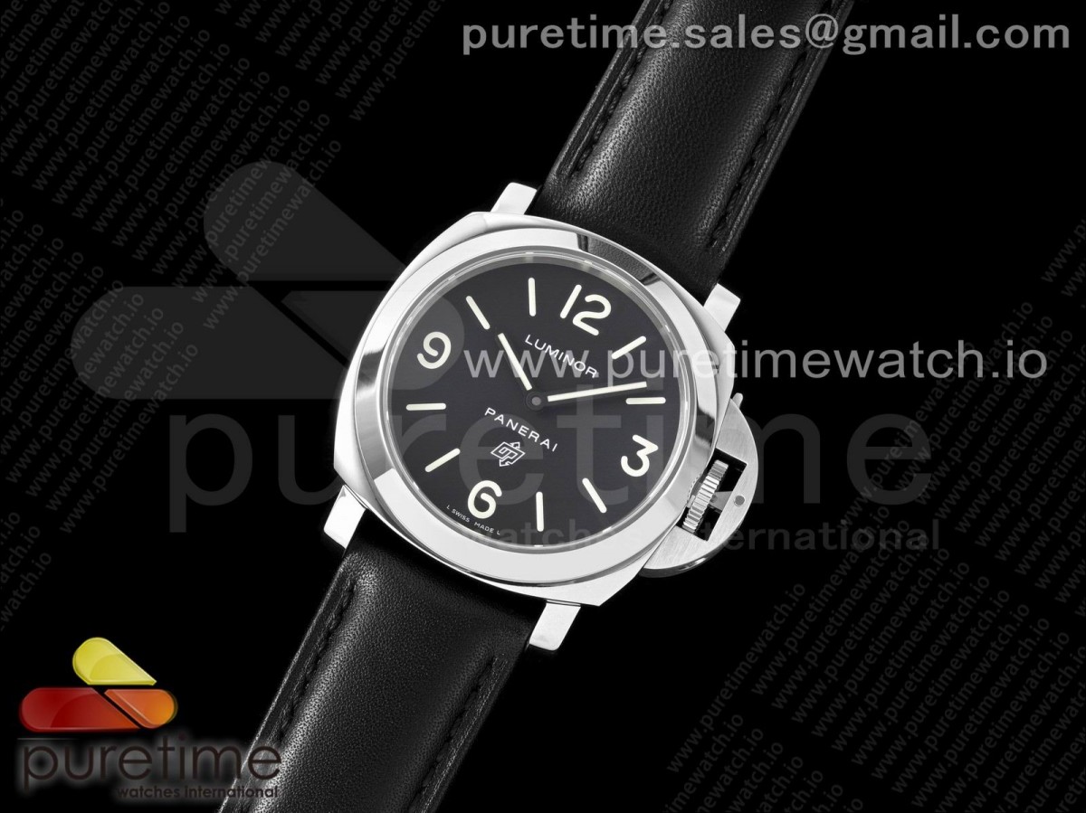 XF공장 파네라이 PAM000 루미노르 / PAM000 Q XF 11 Best Edition Black Dial on Black Leather Strap A6497