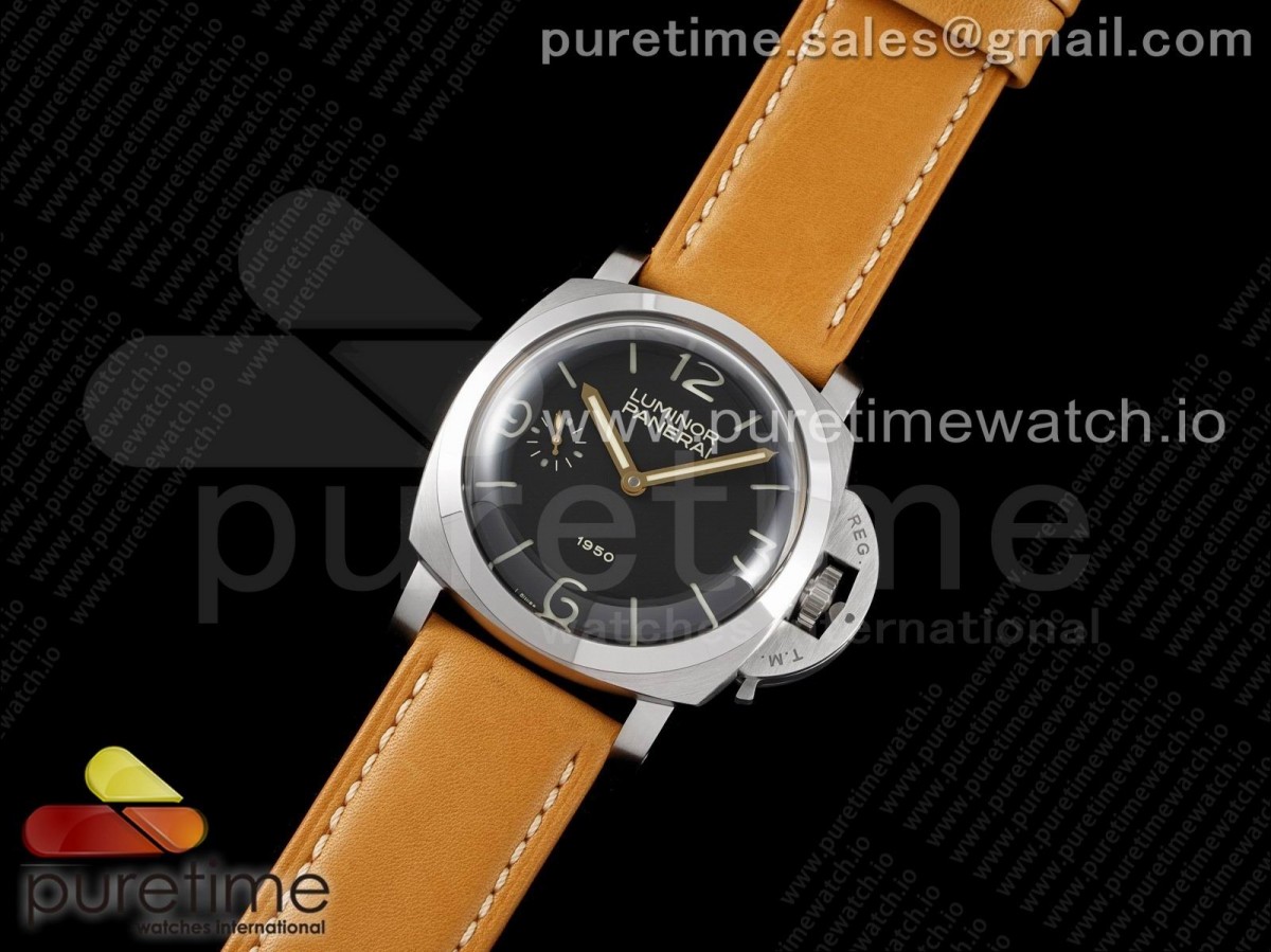 XF공장 파네라이 PAM127 E 브라운가죽 / PAM127 E XF 11 Best Edition on Brown Leather Strap A6497 with Y-Incabloc