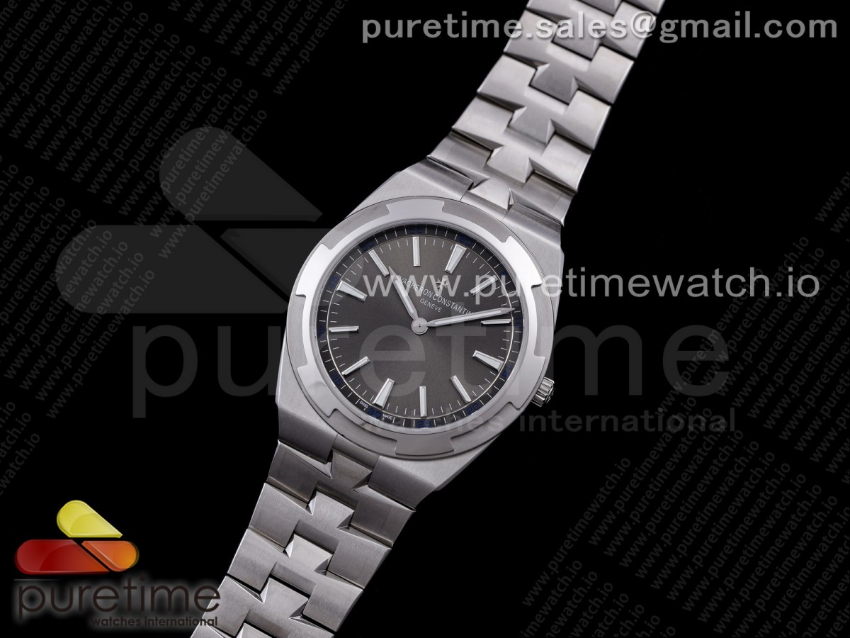 XF공장 바쉐론콘스탄틴 오버시즈 울트라씬 2000V 그레이 브슬 / Overseas Ultra-Thin 2000V XF Best Edition Gray Dial on SS Bracelet A1120