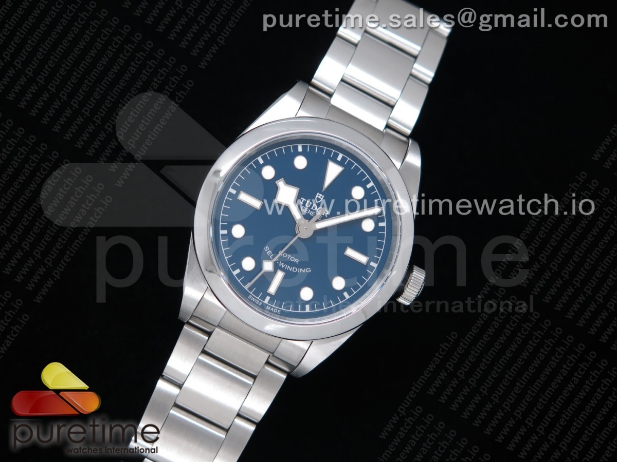 KR공장 V3 튜더 블랙베이 36 블루다이얼 브슬 / Black Bay 36 Blue Dial on SS Bracelet A2824 V3