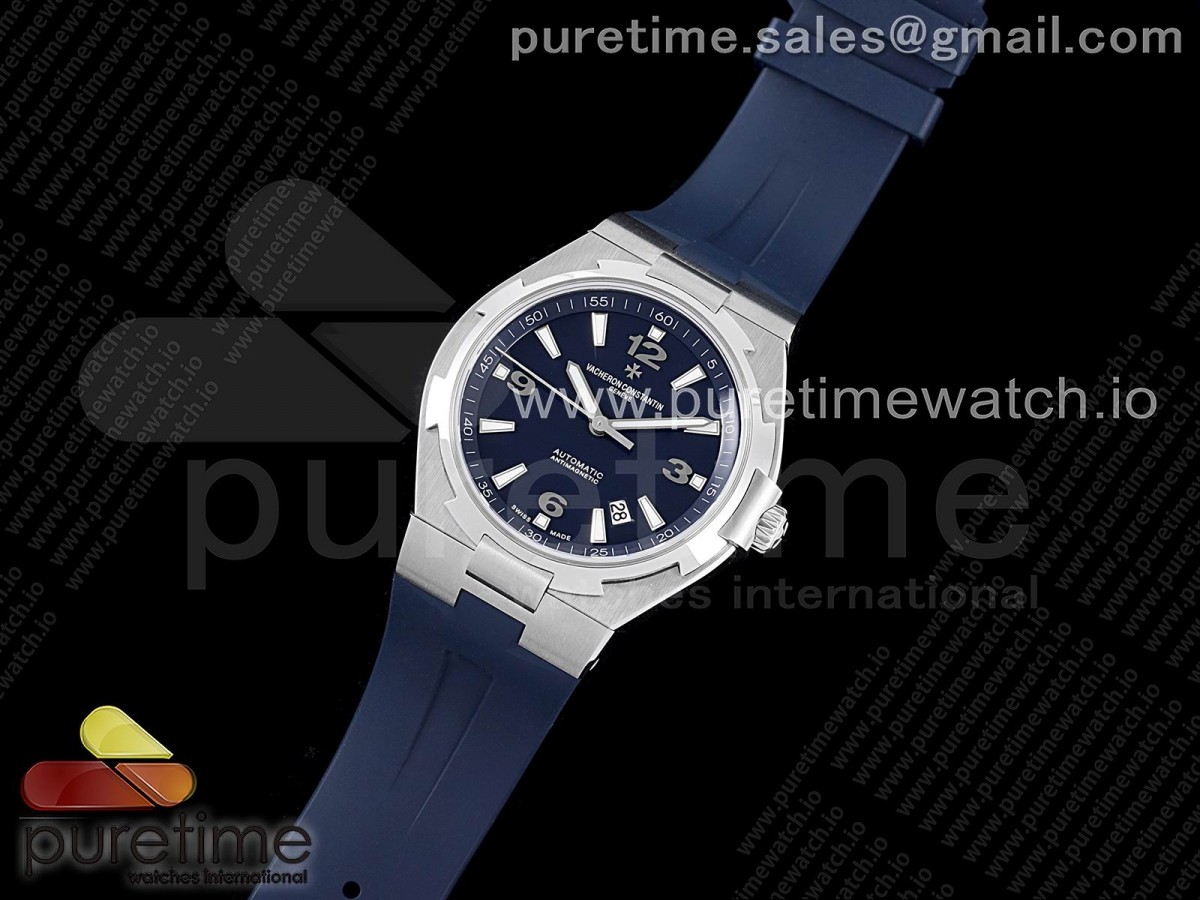8F공장 바쉐론콘스탄틴 오버시즈 블루다이얼 블루러버 / Overseas SS 8F Maker Blue Dial on Blue Rubber Strap MIYOTA9015