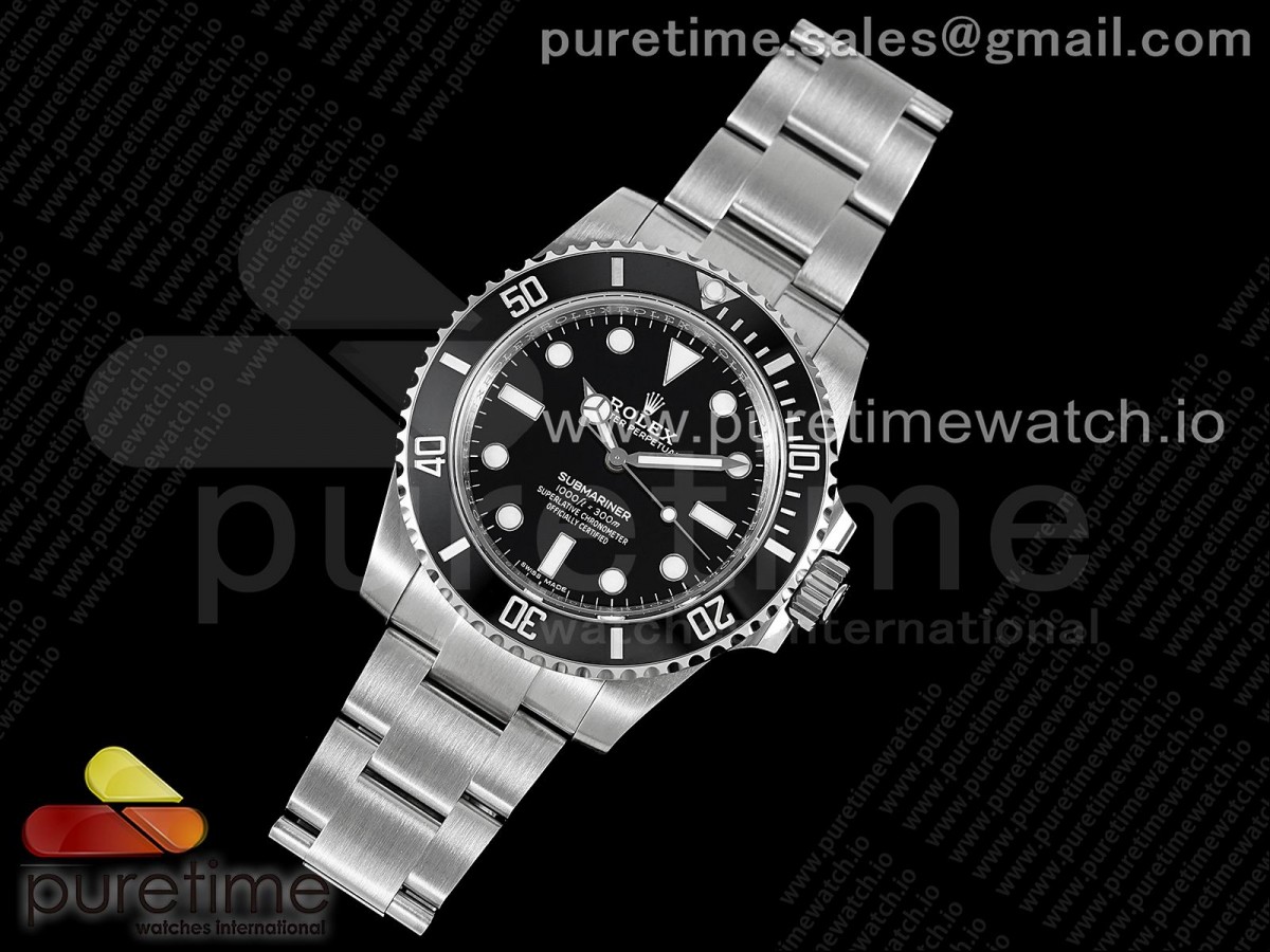 VS공장 롤렉스 서브마리너 논데이트 3130 브슬 / Submariner 114060 No Date Black Ceramic 904L Steel VSF 11 Best Edition VS3130