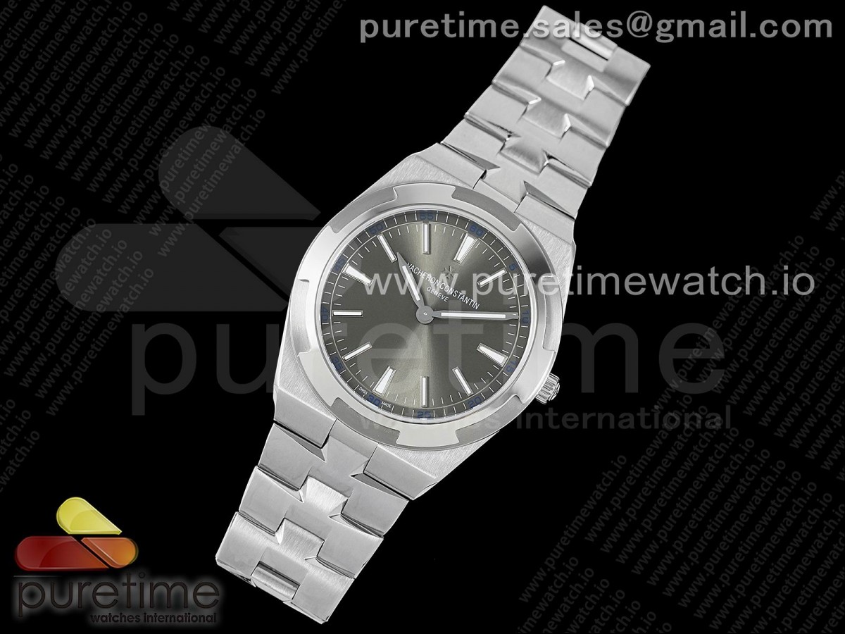 V8공장 바쉐론콘스탄틴 오버시즈 울트라 씬 2000V 그레이 / Overseas Ultra-Thin 2000V V8F Best Edition Gray Dial on SS Bracelet A1120