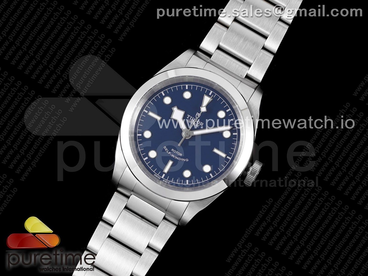 LF공장 튜더 블랙베이 41MM 블루다이얼 브슬 Black Bay 41 SS LF 1:1 Best Edition Blue Dial on SS Bracelet A2824