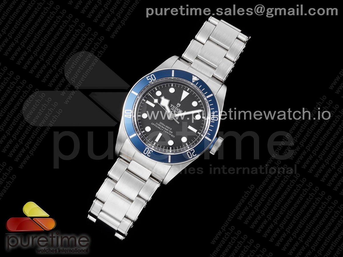 ZF공장 V5 튜더 블랙베이 헤리티지 블루베젤 브슬 / Heritage Black Bay Blue Bezel ZF 11 Best Edition on SS Bracelet A2824 V5