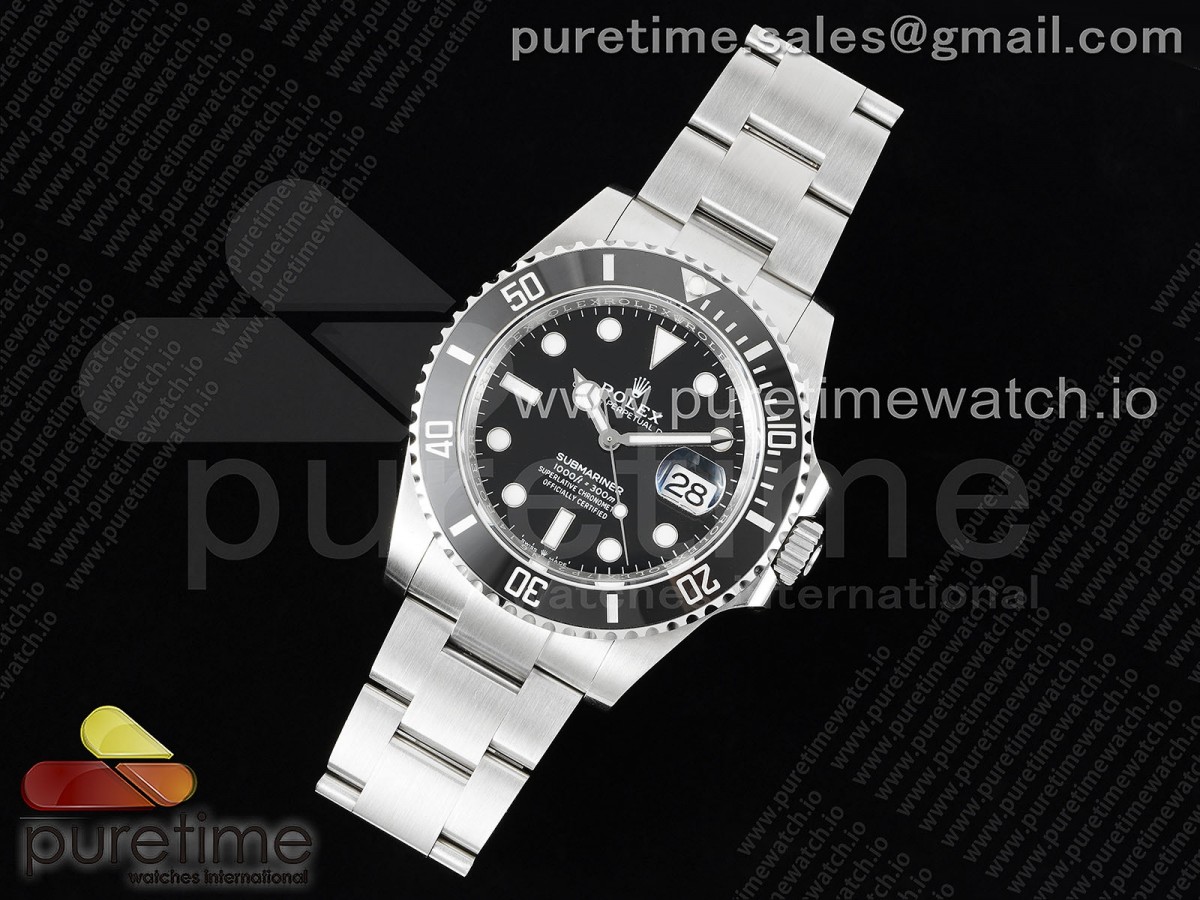 RF공장 롤렉스 서브마리너 41MM 블랙데이트 VR3235 / Submariner 41mm 126610 LN Black Ceramic 904L Steel RF 11 Best Edition VR3235