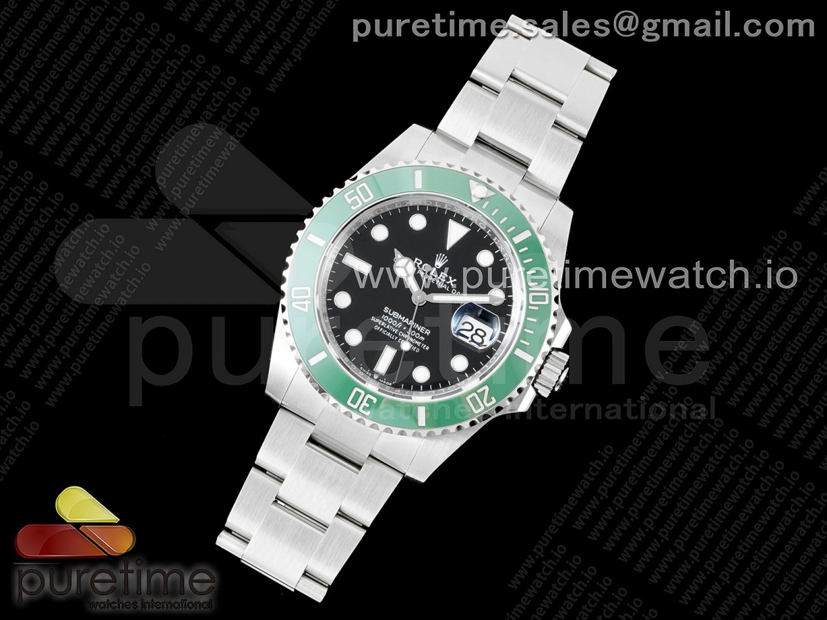 RF공장 롤렉스 서브마리너 41MM 그린 스벅 VR3235 / Submariner 41mm 126610 LV Kermit 904L Steel RF 11 Best Edition VR3235