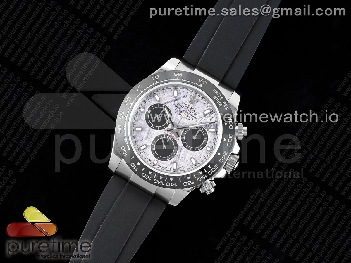EW공장 롤렉스 데이토나 메테오라이트 다이얼 러버 / Daytona 116519 EWF 11 Best Edition 904L Steel Meteorite Dial on Oysterflex Strap A7750
