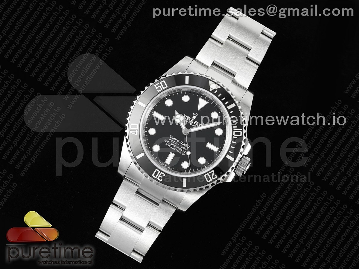 클린공장 롤렉스 서브마리너 41 신형 논데이트 스틸 브레이슬릿 클린공장Submariner 41mm 124060 No Date 904L Steel Clean 11 Best Edition VR3230