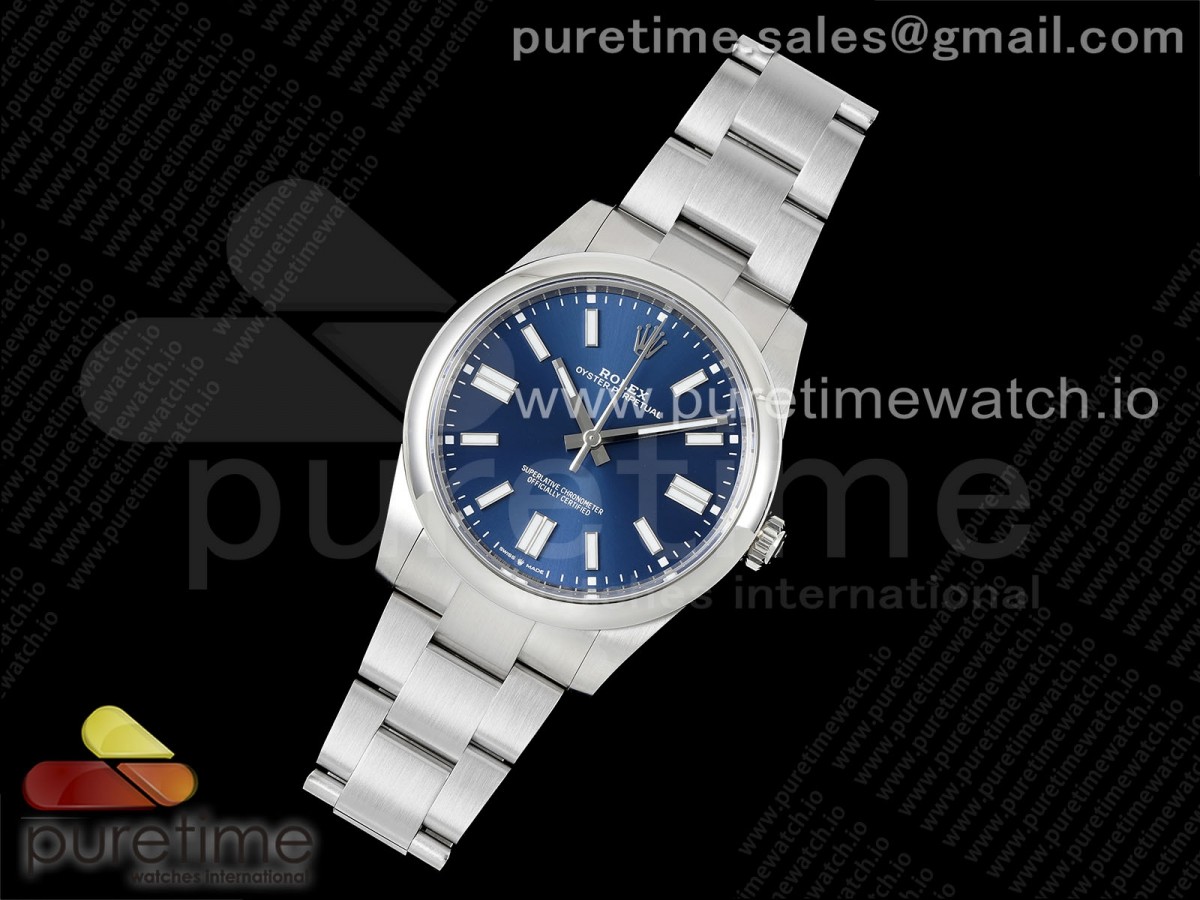VS공장 롤렉스 오이스터퍼페츄얼 블루 다이얼 41미리 Oyster Perpetual 124300 41mm VSF 11 Best Edition 904L Steel Blue Dial VS3235