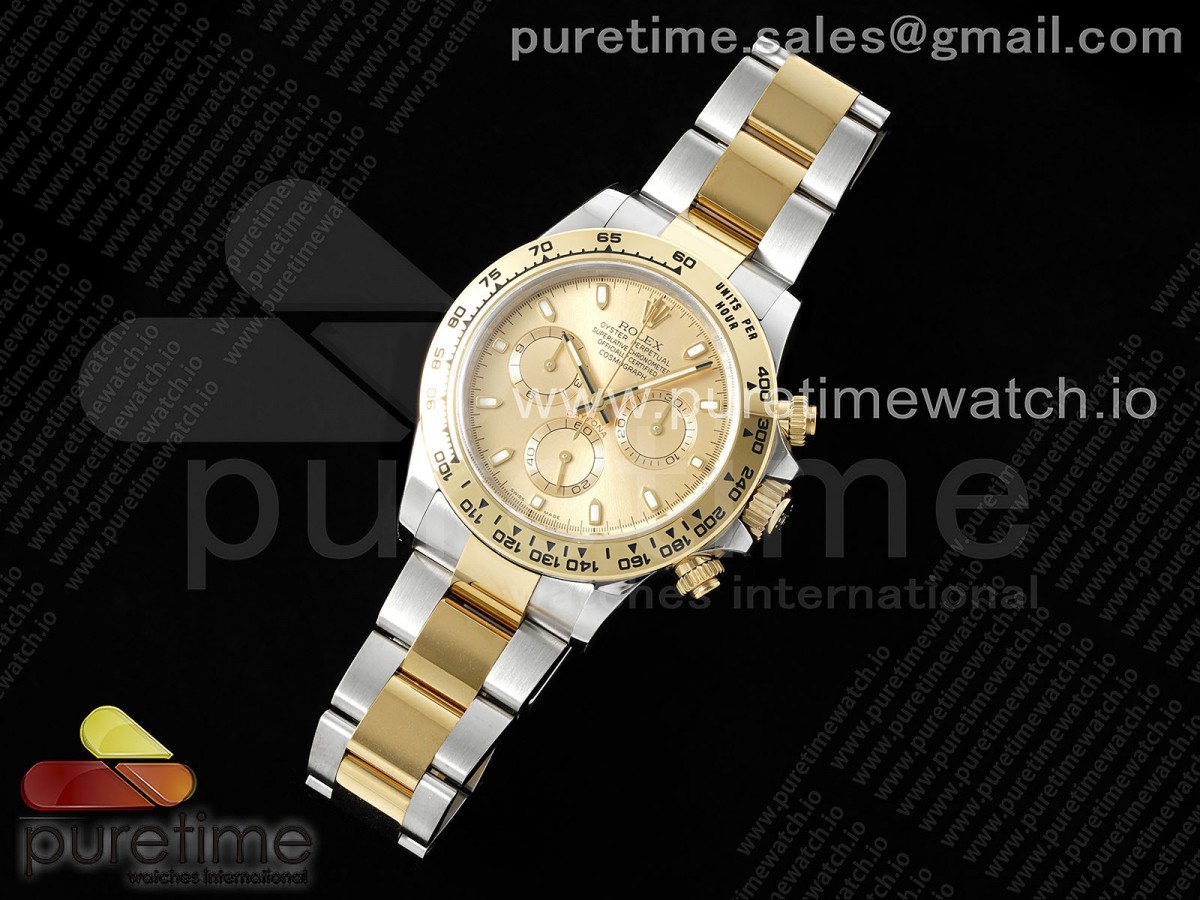 클린공장 데이토나 옐로우 콤비 Daytona 116503 Clean 11 Best Edition YG Dial on SSYG Bracelet SA4130 V2