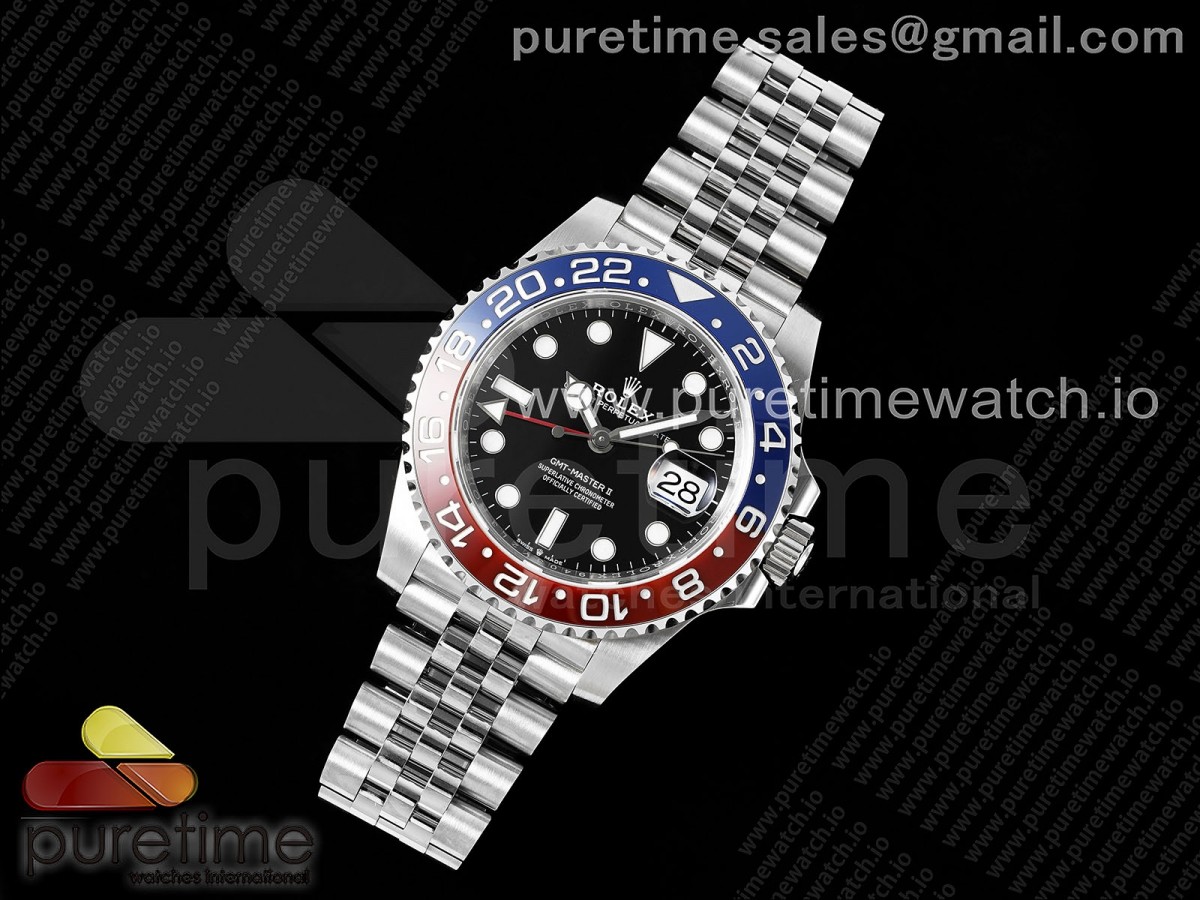 VS공장 롤렉스 지엠티마스터2 펩시V2 3285무브먼트 GMT-Master II 126710 BLRO 904L Steel VSF 11 Best Edition VR3285