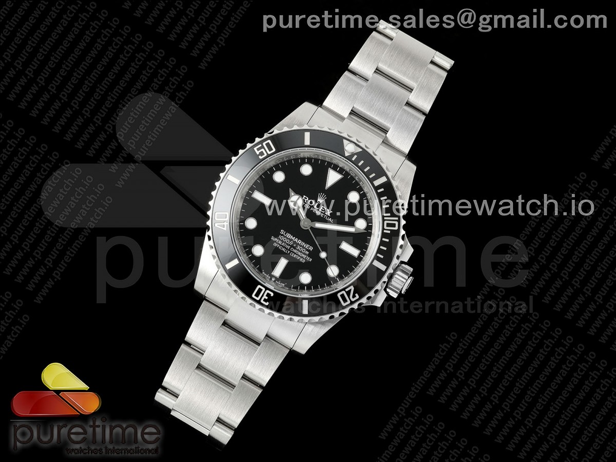 VS공장 롤렉스 서브마리너 신형 논데이트 3230 무브 업버전 Submariner 41mm 124060 No Date Black Ceramic 904L Steel VSF 11 Best Edition VS3230