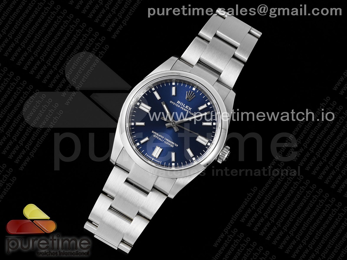 vs공장 롤렉스 오이스터 36미리 3230 업그레이드 Oyster Perpetual 126000 36mm VSF 11 Best Edition 904L Steel Blue Dial VS3230 V2
