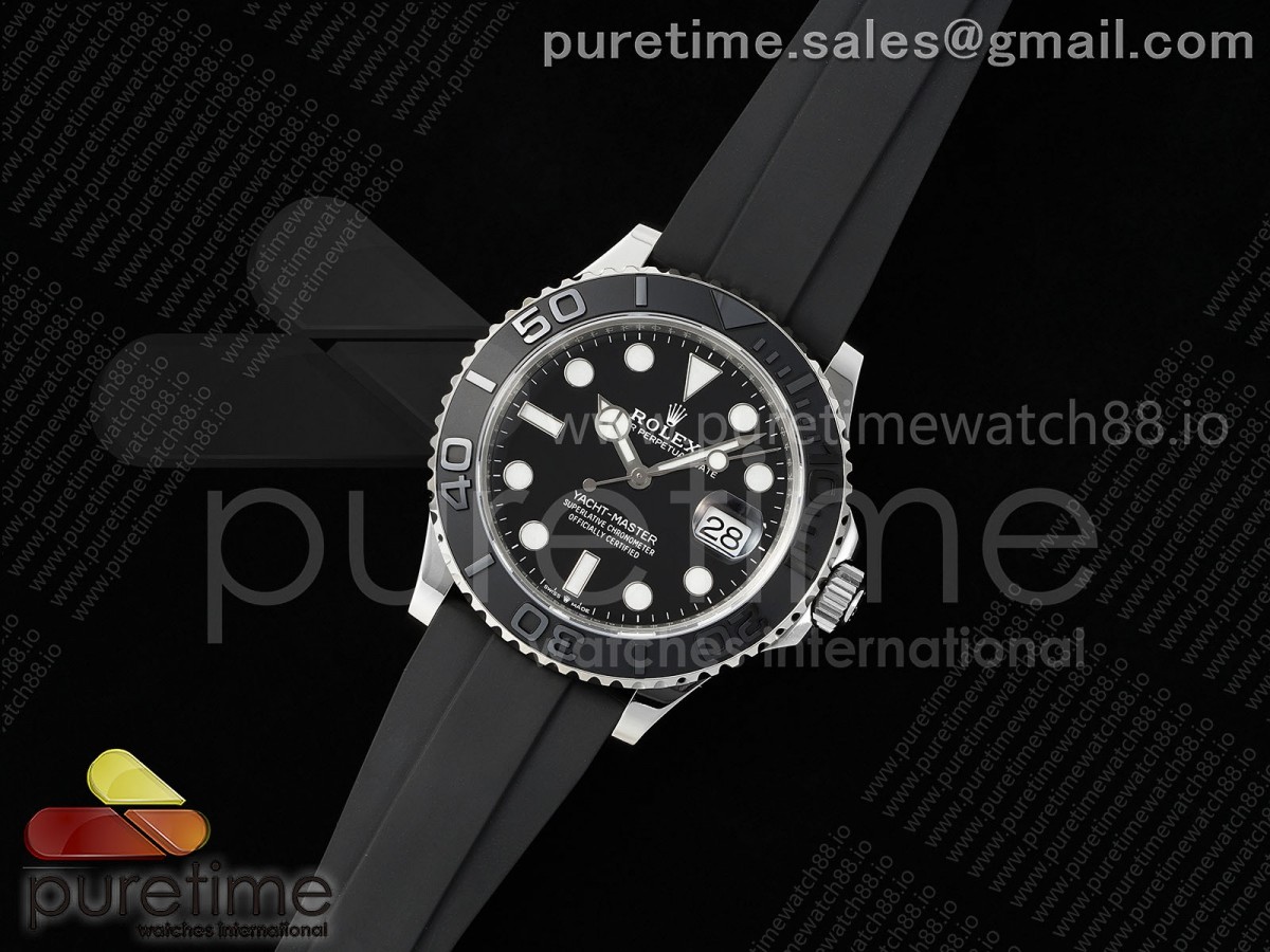 VS공장 롤렉스 요트마스터 신형42미리 텅스텐 (정품무게재현)Yacht-Master 42mm 226659 VSF 11 Best Edition 3D Black Ceramic Bezel on Oysterflex Strap VS3235 V3 (Gain Weight)