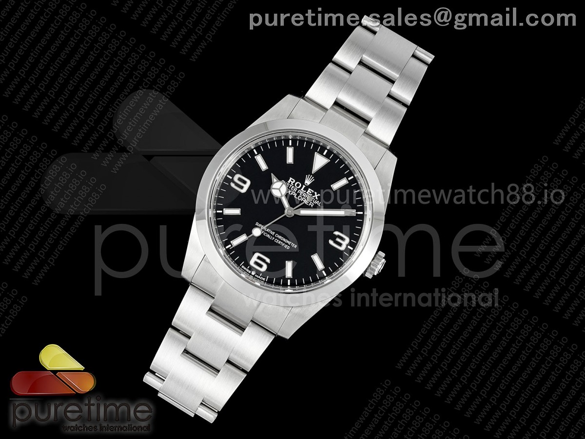 VS공장 롤렉스 익스플로러 40 신형 VS3230최신무브 Explorer 40 224270 904L Steel VSF 11 Best Edition on SS Bracelet VS3230