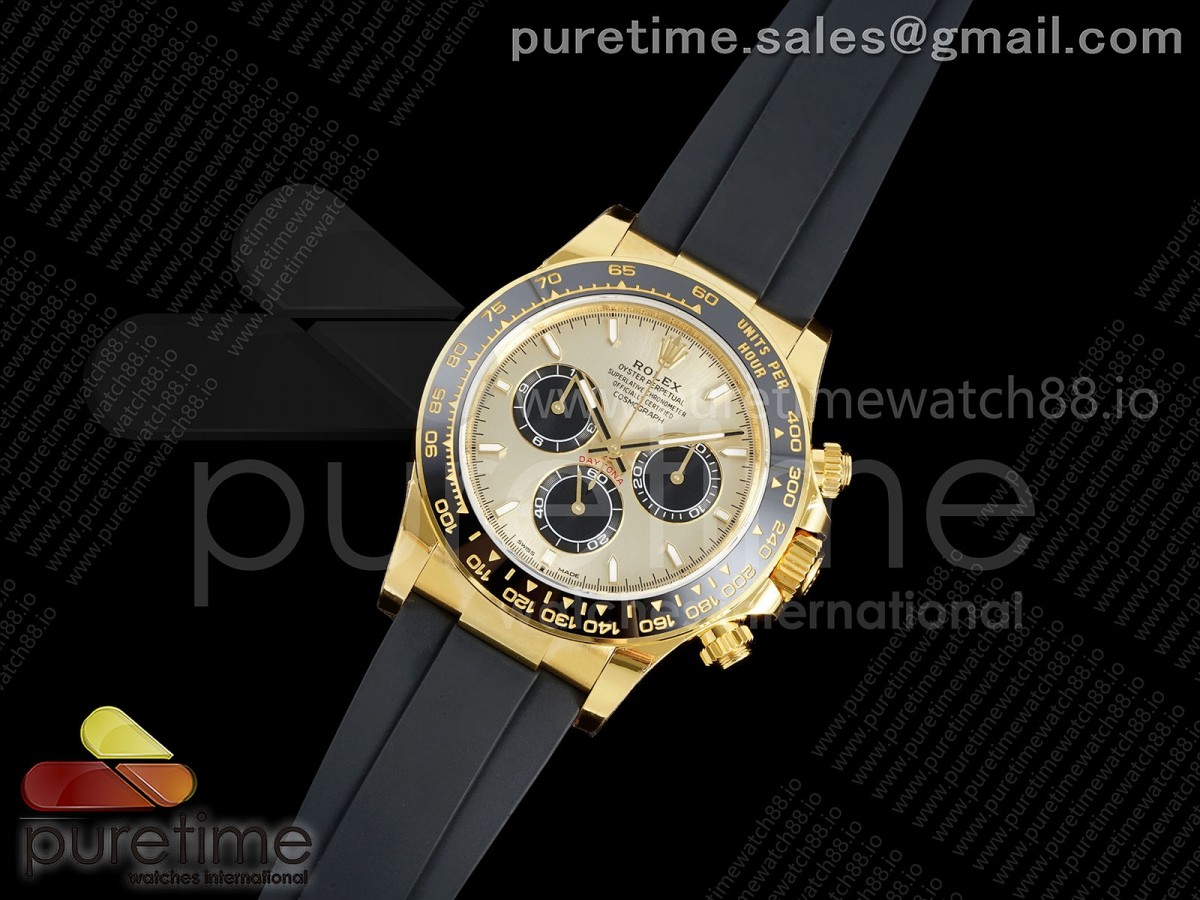 VS공장 롤렉스 데이토나 텅스텐 정품금통무게 재현 최신형 버전 Daytona 126518 VSF 11 Best Edition YGBlack Dial on Oysterflex Strap VS4131 V2 (Weighted)