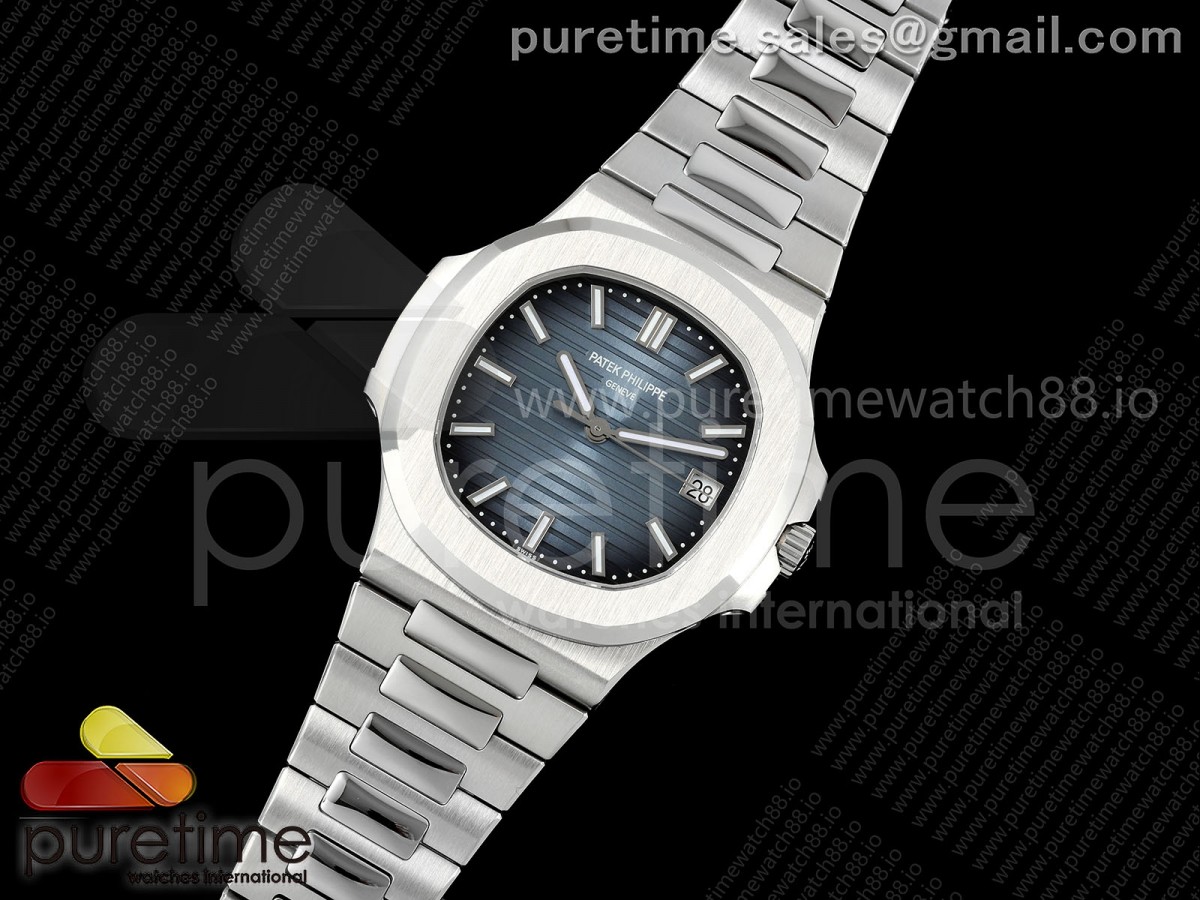 3k공장 파텍필립 노틸러스 5811 Nautilus 5811 3KF 11 Best Edition Blue Textured Dial on SS Bracelet A330 Super Clone V2