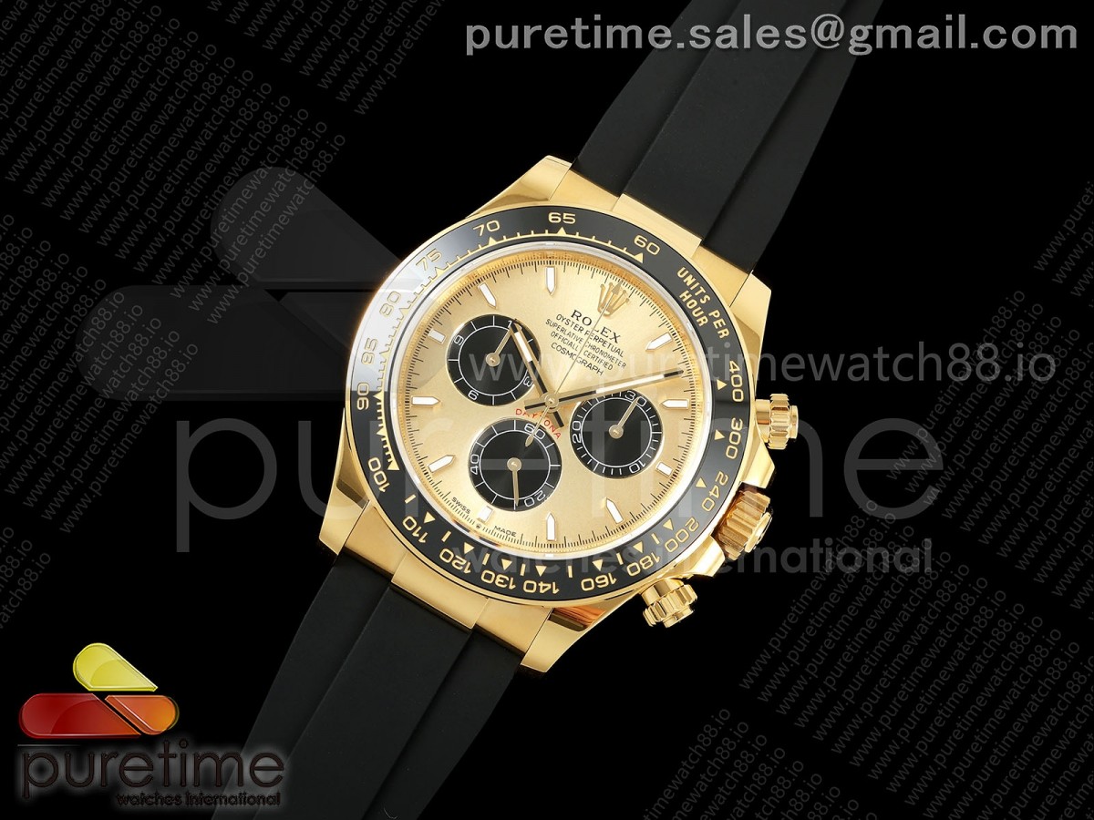 THB공장 Daytona 126518 THBF 11 Best Edition YGBlack Dial on Oysterflex Strap SH4131