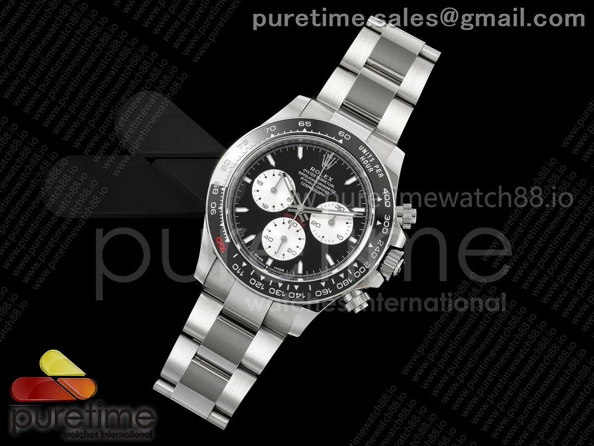 THB공장 Daytona 126529 Le Mans THBF 11 Best Edition 904L Steel BlackWhite Dial on SS Bracelet SH4131