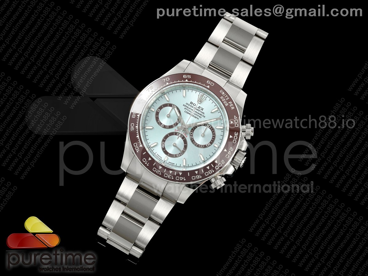 THB공장 Daytona 126506 THBF 11 Best Edition 904L Steel Ice Blue Dial on SS Bracelet SH4131
