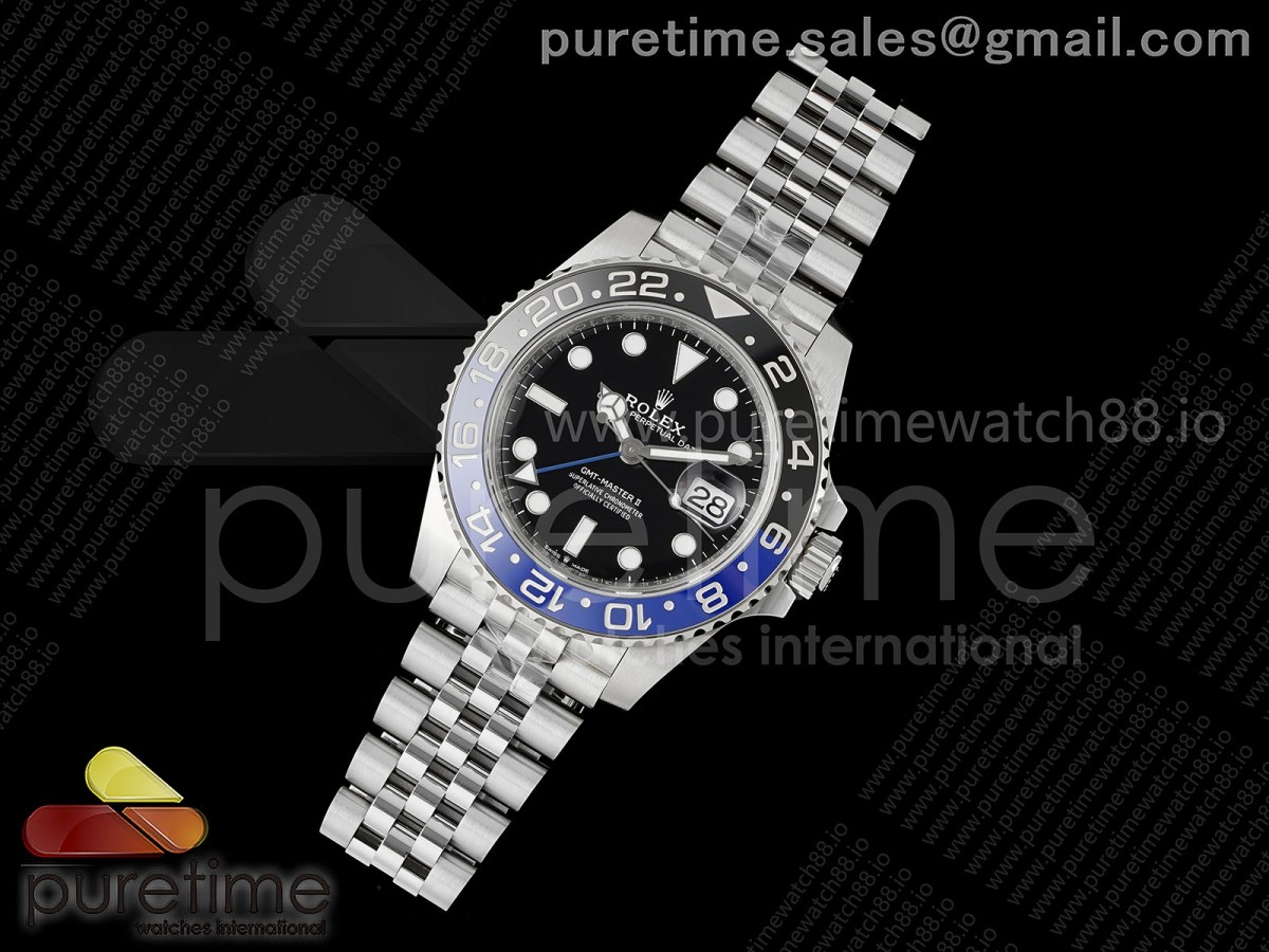 VS공장 롤렉스 지엠티마스터2 배트맨 배트걸 단동3285무브먼트 최신버전  GMT-Master II 126710 BLNR 904L Steel VSF 11 Best Edition on Jubilee Bracelet DD3285 CHS V3