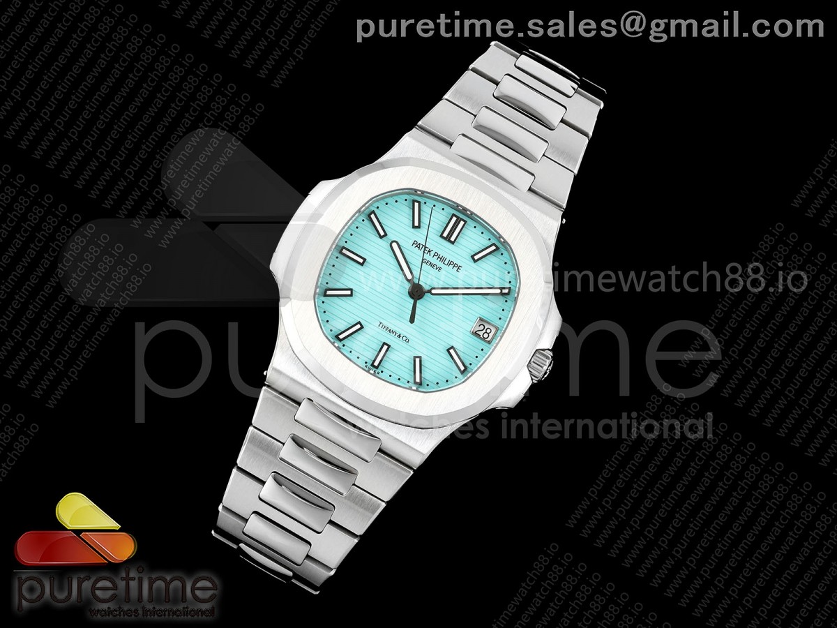 DD공장 파텍필립 노틸러스 5711티파니 Nautilus 5711 DDF 11 Best Edition Tiffany Blue Dial on SS Bracelet DD324 Super Clone