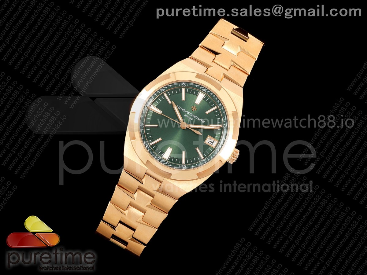 ZF공장 바쉐론 콘스탄틴 오버시즈 4500V 로즈골드그린 Overseas 4500V RG ZF 11 Best Edition Green Dial on RG Bracelet A5100